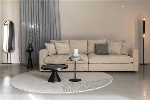 Sofabord/Sidebord 'Floss' Rund 60cm - Sort 