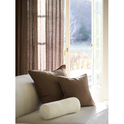 Gardin 'Julie' 2-pak 145x280 - Mørk Brun