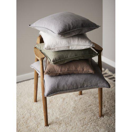 Kuddfodral 'Julie' 45x45 - Lysgrå