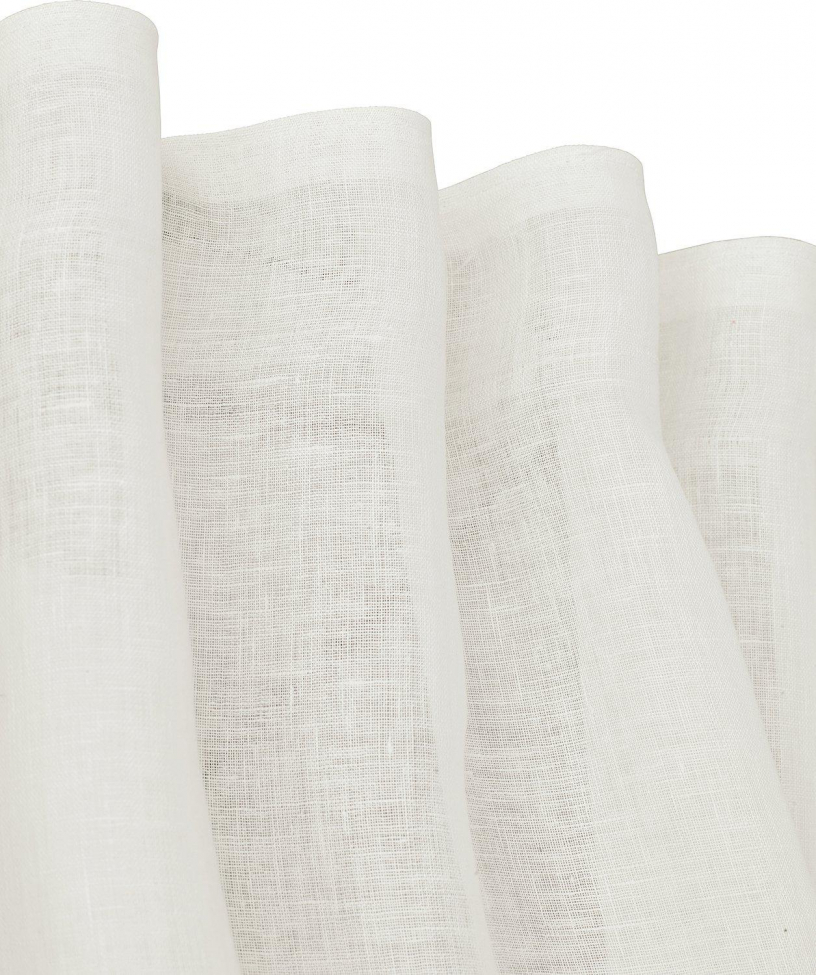 2-pak Gardin 'Sophie' 145x280 - Offwhite