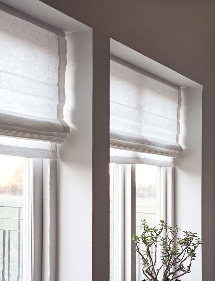 Liftgardin 'Ebba' 150x180 - Hvid