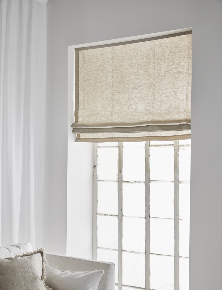 Liftgardin 'Ebba' 150x180 - Natur