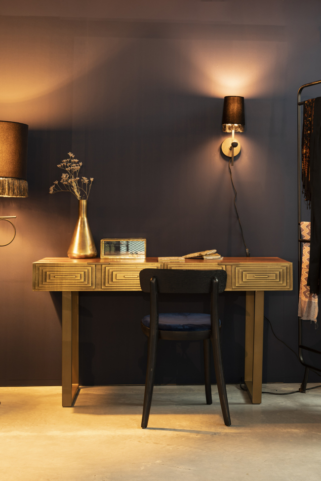 Konsolbord 'Volan' - Guld
