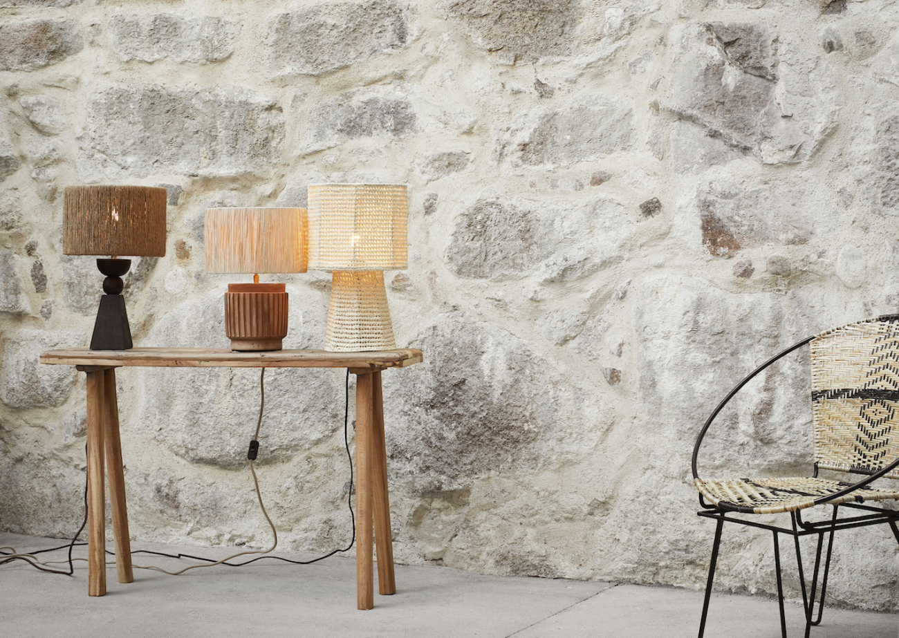 Loungestol 'Iron' - Sort/natur