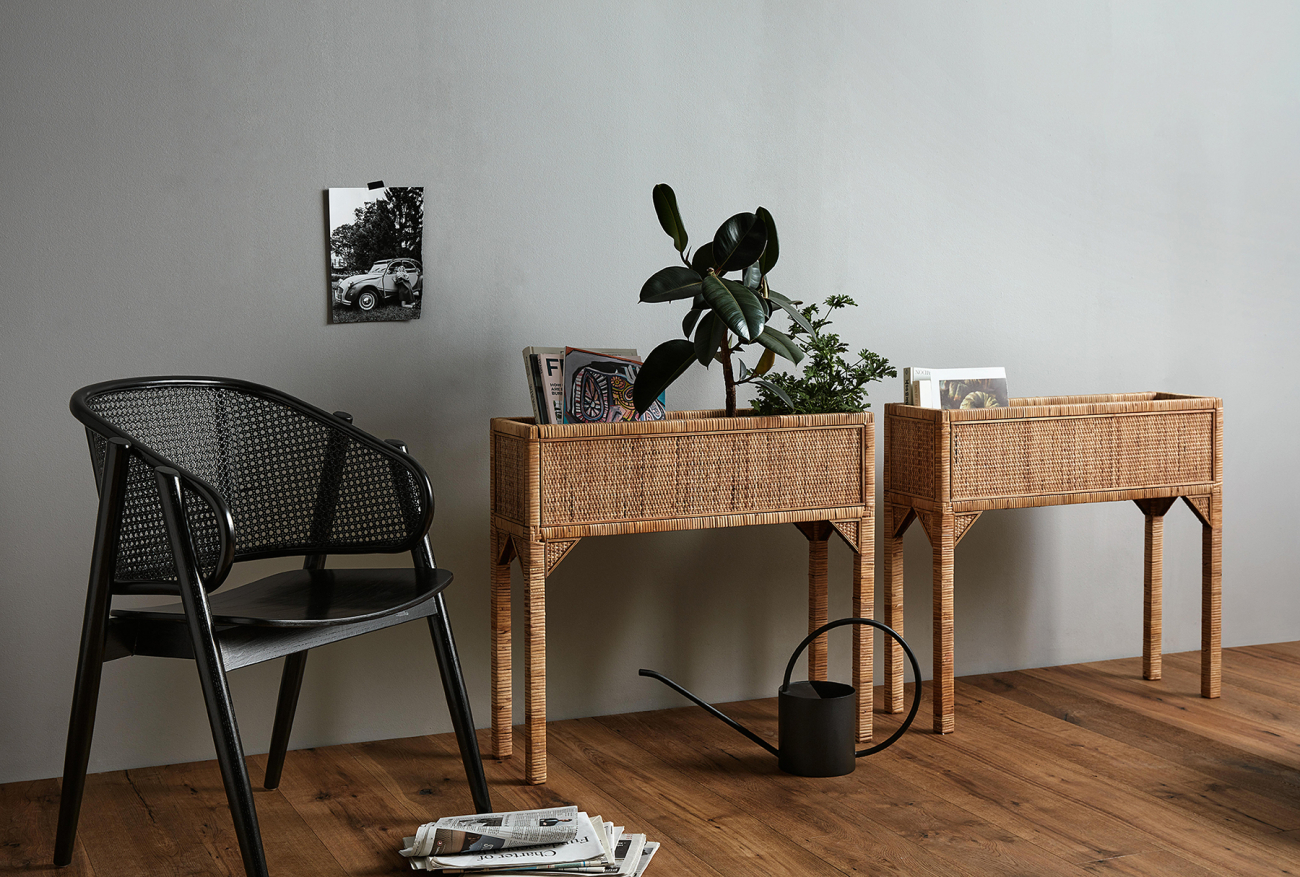 Lounge stol 'Wicky' - Sort