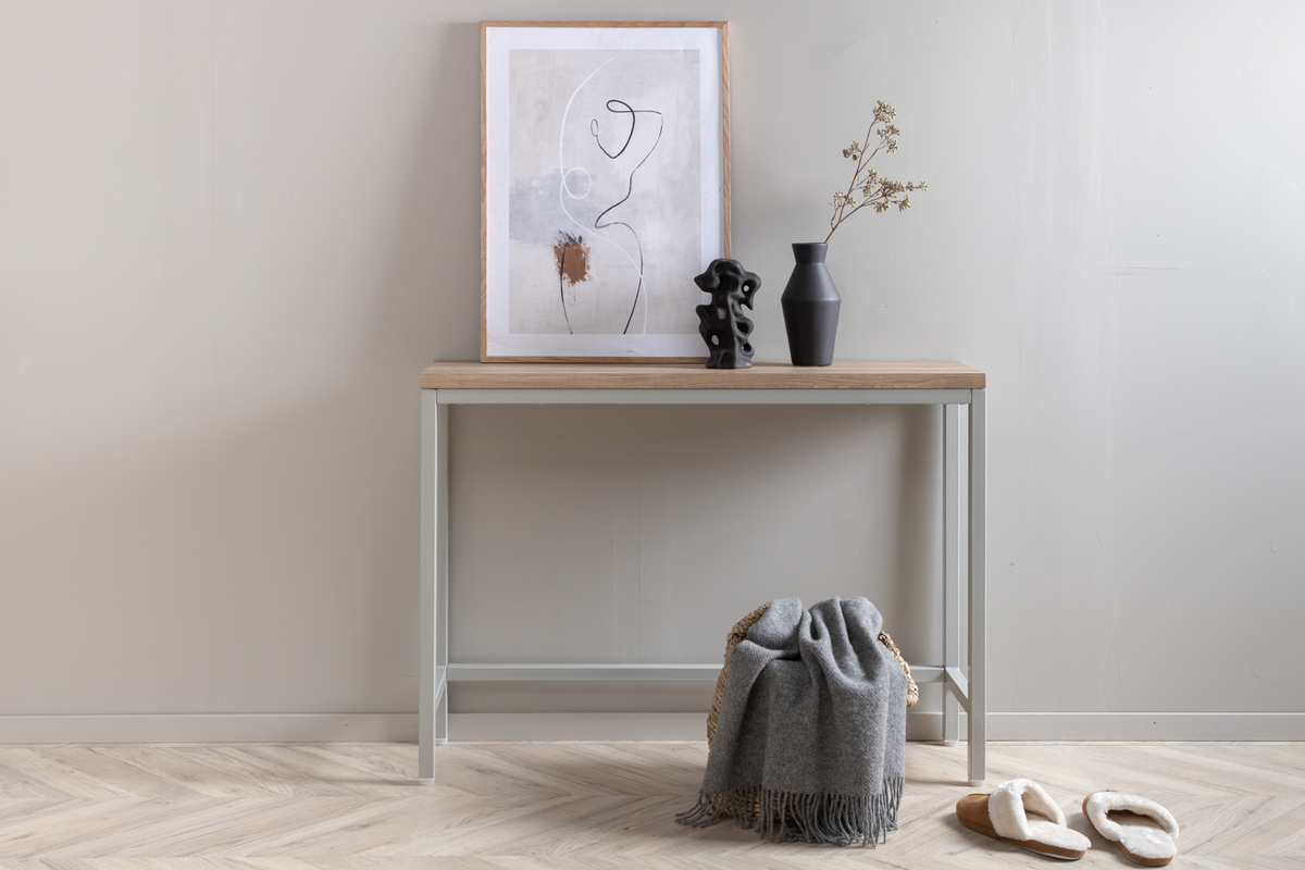 Sidebord 'Ransäter' 30x110 - Grå