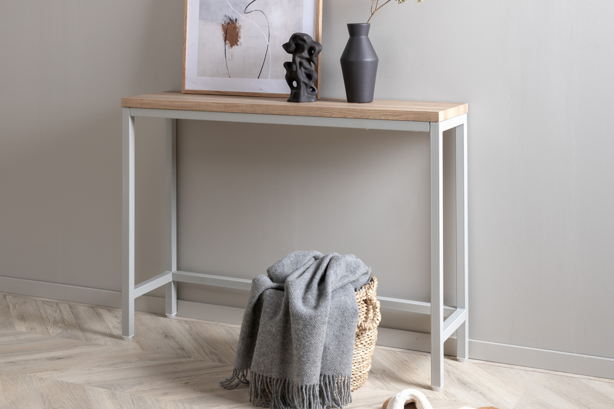 Sidebord 'Ransäter' 30x110 - Grå