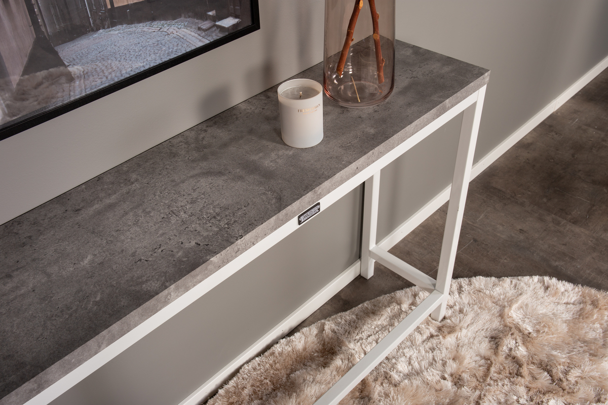 Sidebord 'Ransäter' 30x110 - Hvid