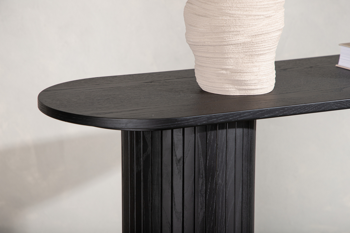 Sidebord 'Barkaby' 40x130cm - Sort