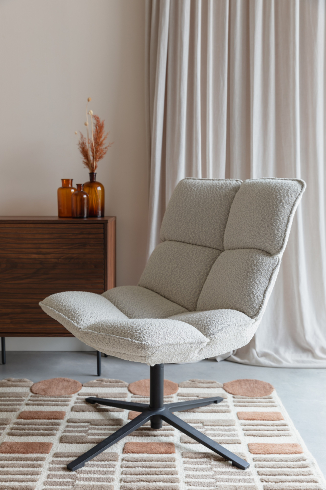 Loungestol 'Bros' 78x68x92 cm - Grøn