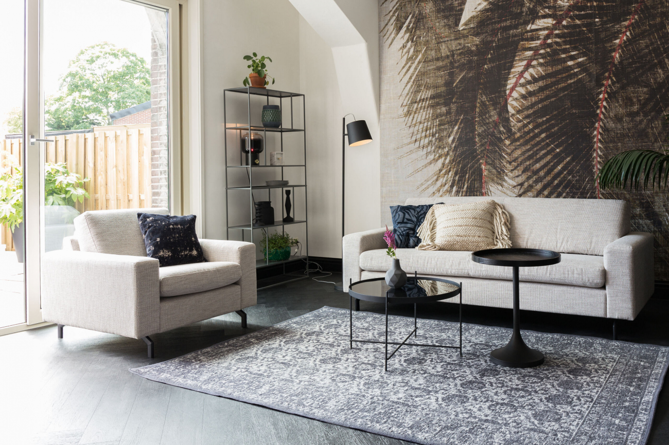 2.5 sæders Sofa 'Jean' - Beige