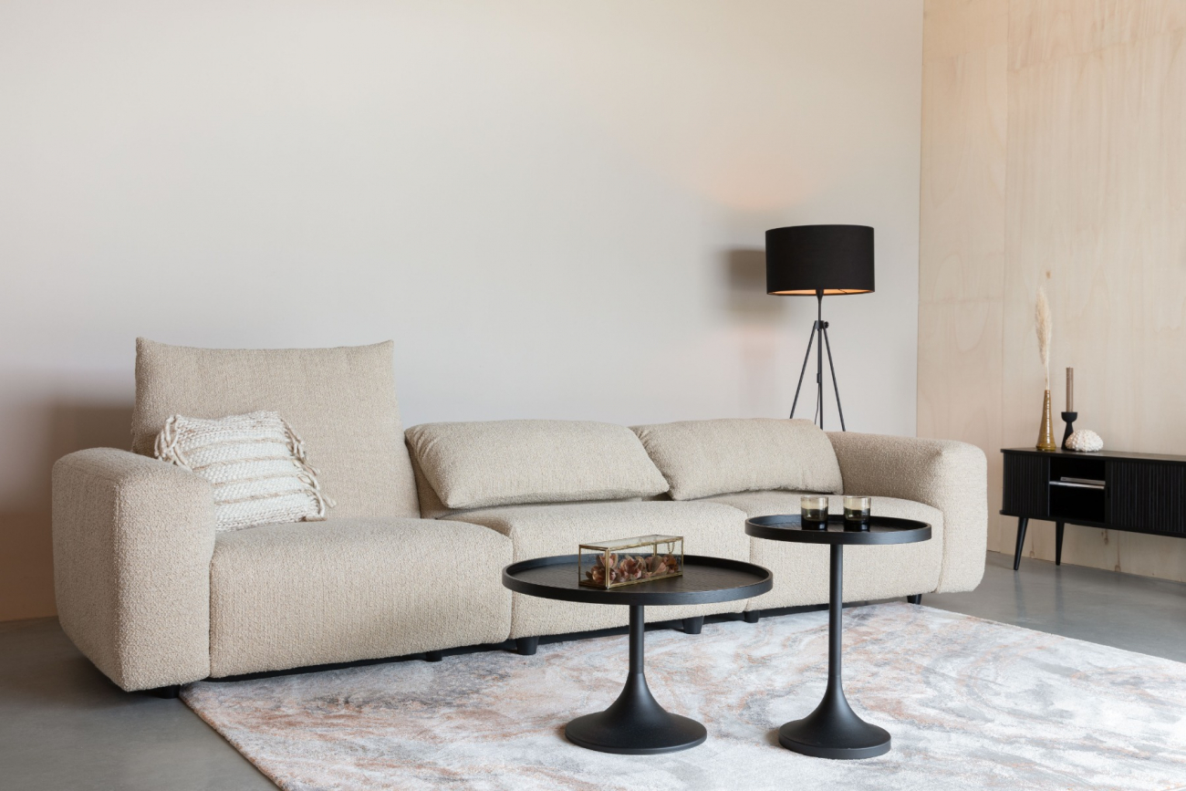 Sofa 'Wings' 4-5 sæders - Brun