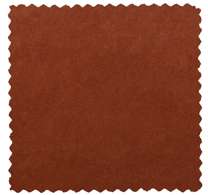Puf 'Rocco' - Rust/Sammet