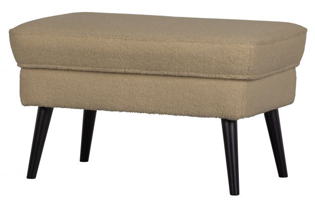 Puf 'Rocco' - Beige/Teddy