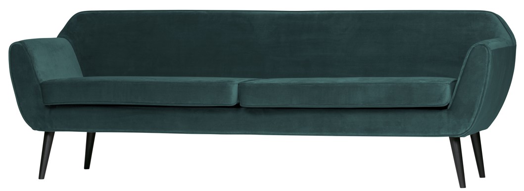 Sofa 'Rocco' - Petrol/Sammet