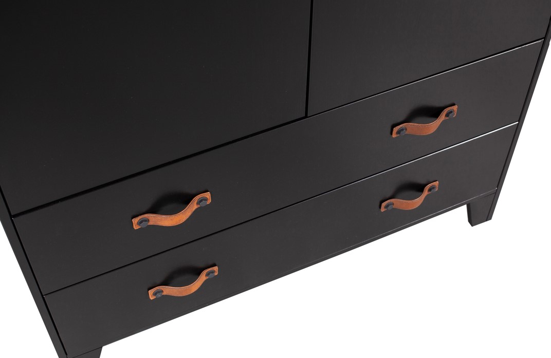 Garderobe 'Dian' - Sort