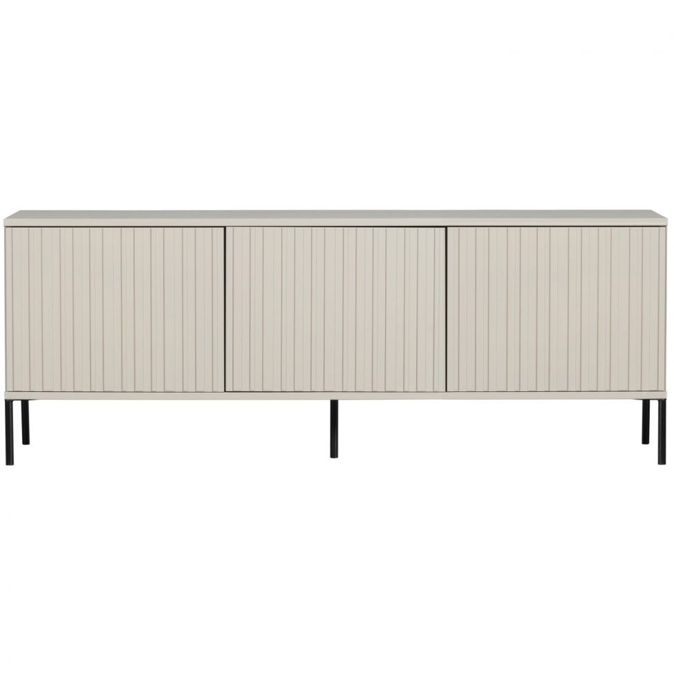 TV-bord ‘New Gravure’ 150 cm - Beige/Sort