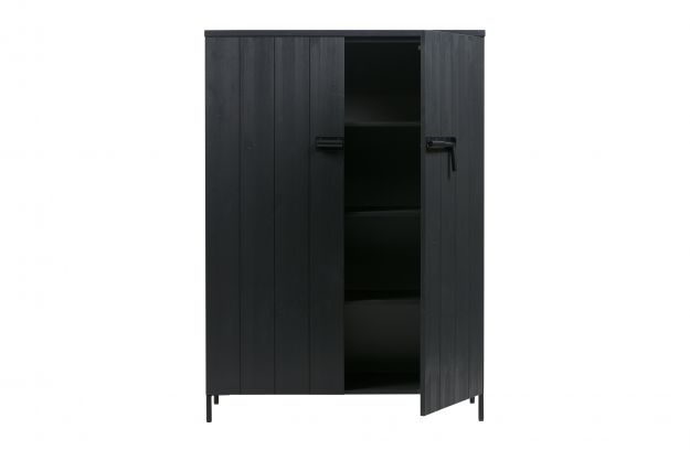 Garderobe 'Bruut' 2 døre - Sort