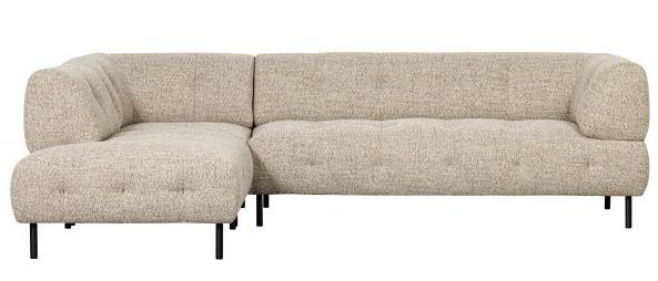 Venstre hjørnesofa 'Lloyd' - Beige