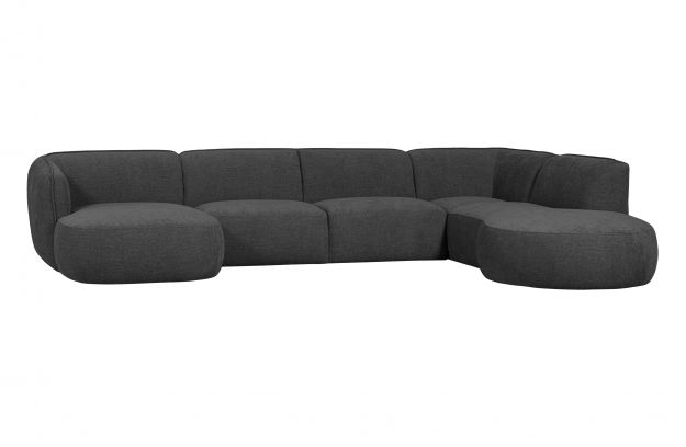 Sofa højre 'Polly' - Grå