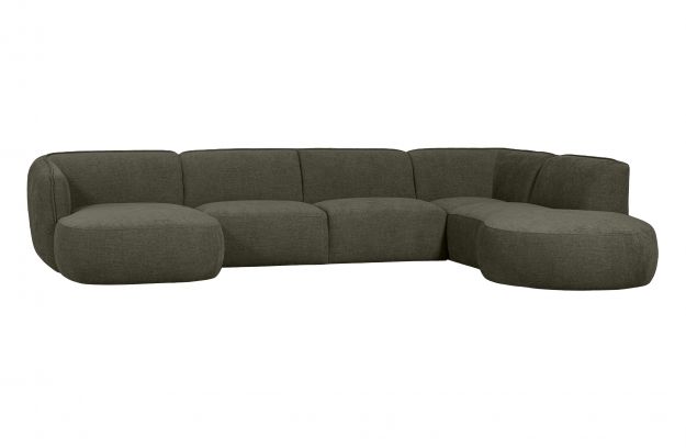 Sofa højre 'Polly' - Grøn