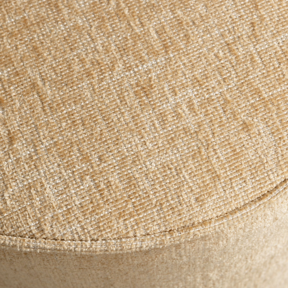 Puf ‘Pearl XL’ - Beige/gul