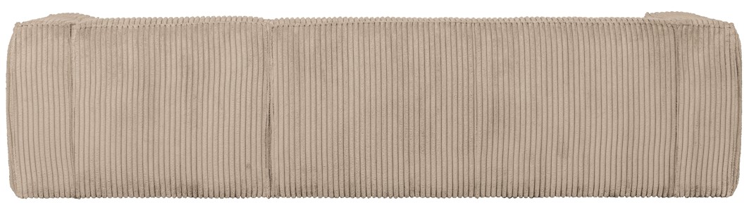 Sofa 'Bean' 4-sæder - Beige/Manchester