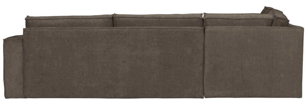 Sofa 'Freddie' 4-sæder - Mørkebrun