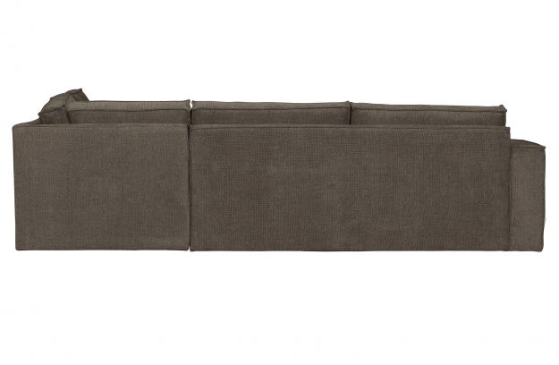 Sofa 'Freddie' 4-sæder - Mørkebrun