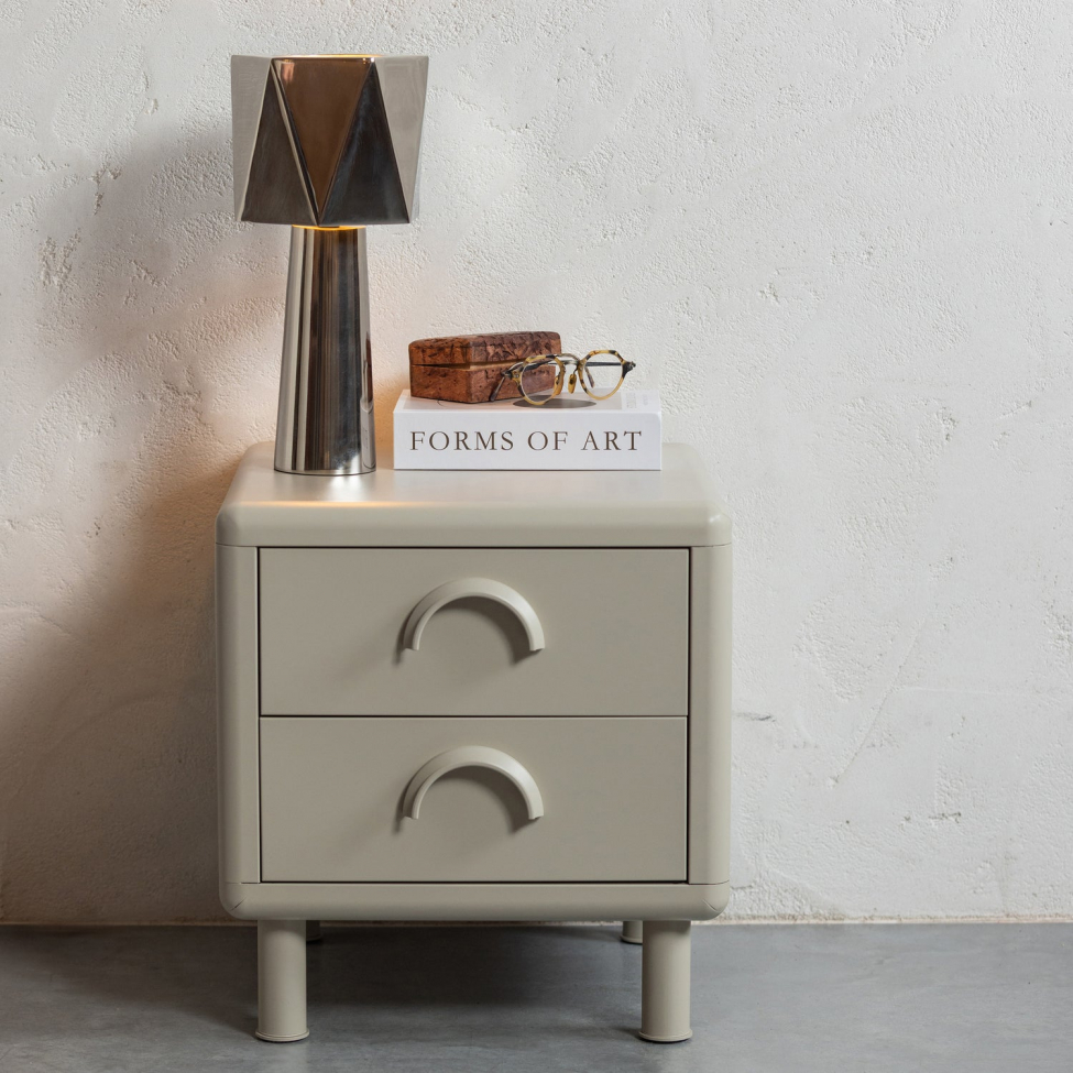 Sengebord 'Rune’ - Beige