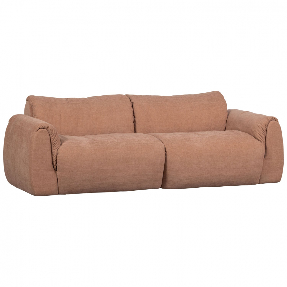 Sofa ‘Baggy’ 2-sits - Brun/Rosa