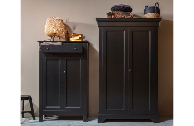 Garderobe 'Isabel' - Sort