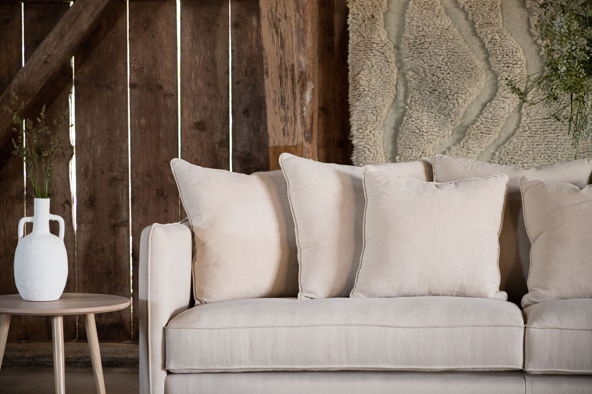 Sofa 'Askersund' 3-sæde - Beige