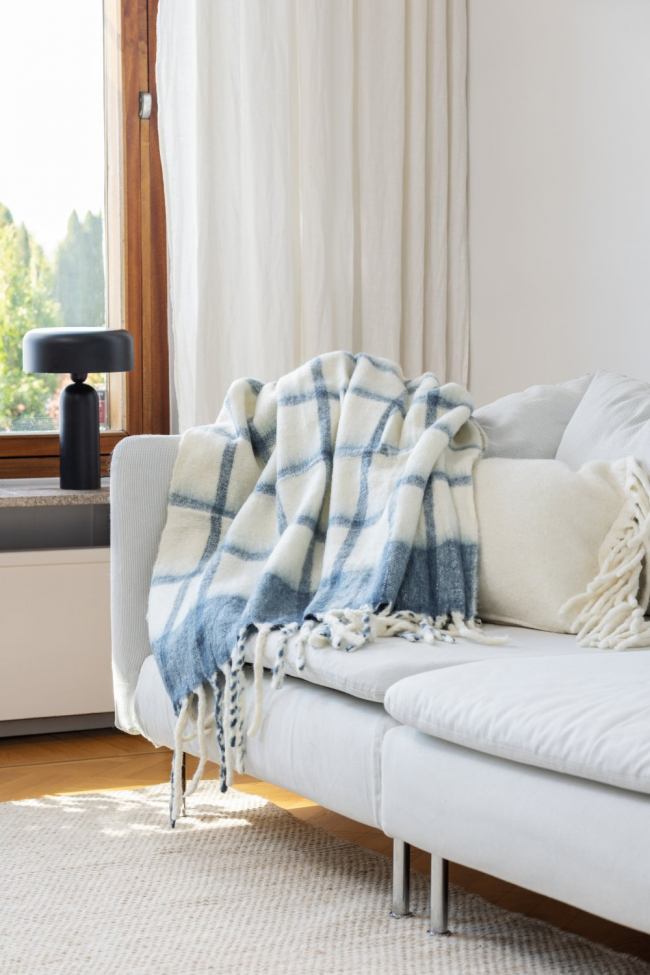 Tæppe 'Rachel' 130x170cm - Blå