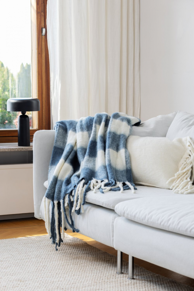 Tæppe 'Phoebe' 130x170cm - Blå