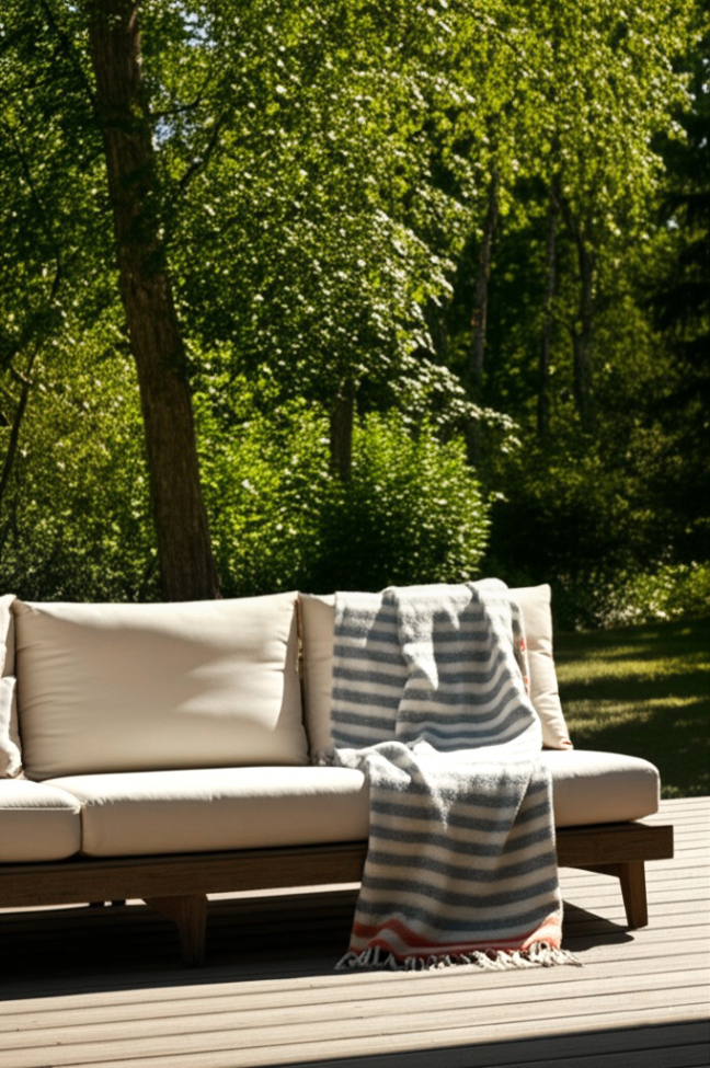 Tæppe 'Monica' 130x170cm - Lyserød