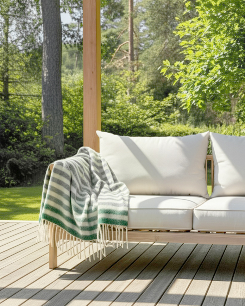 Tæppe 'Monica' 130x170cm - Grøn