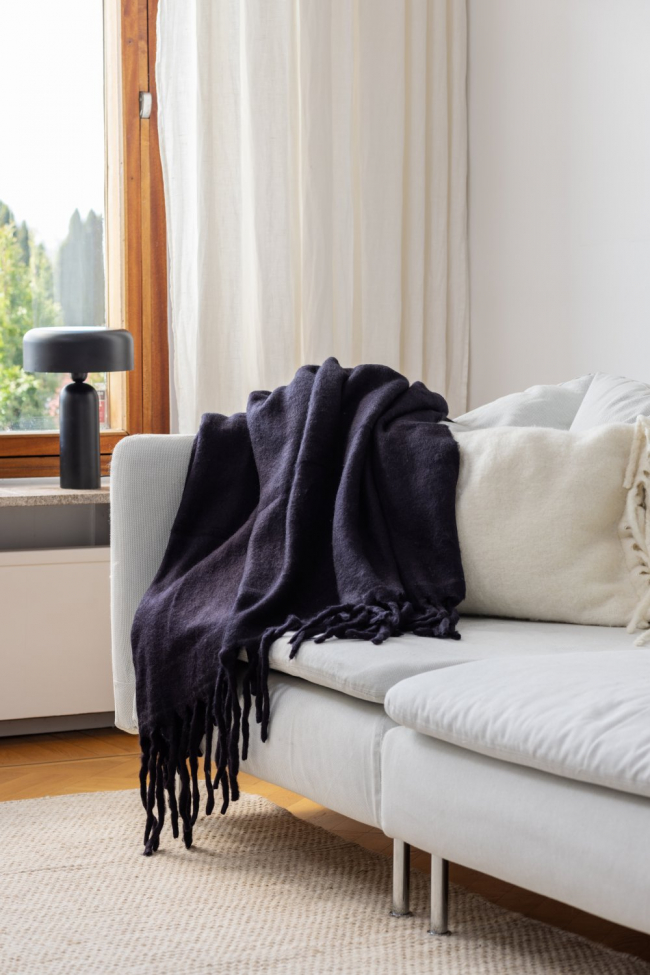 Ternet 'Samantha' 130x170cm - Sort