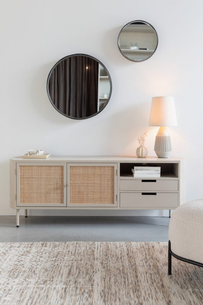 Sidetabel 'Amaya' - Beige