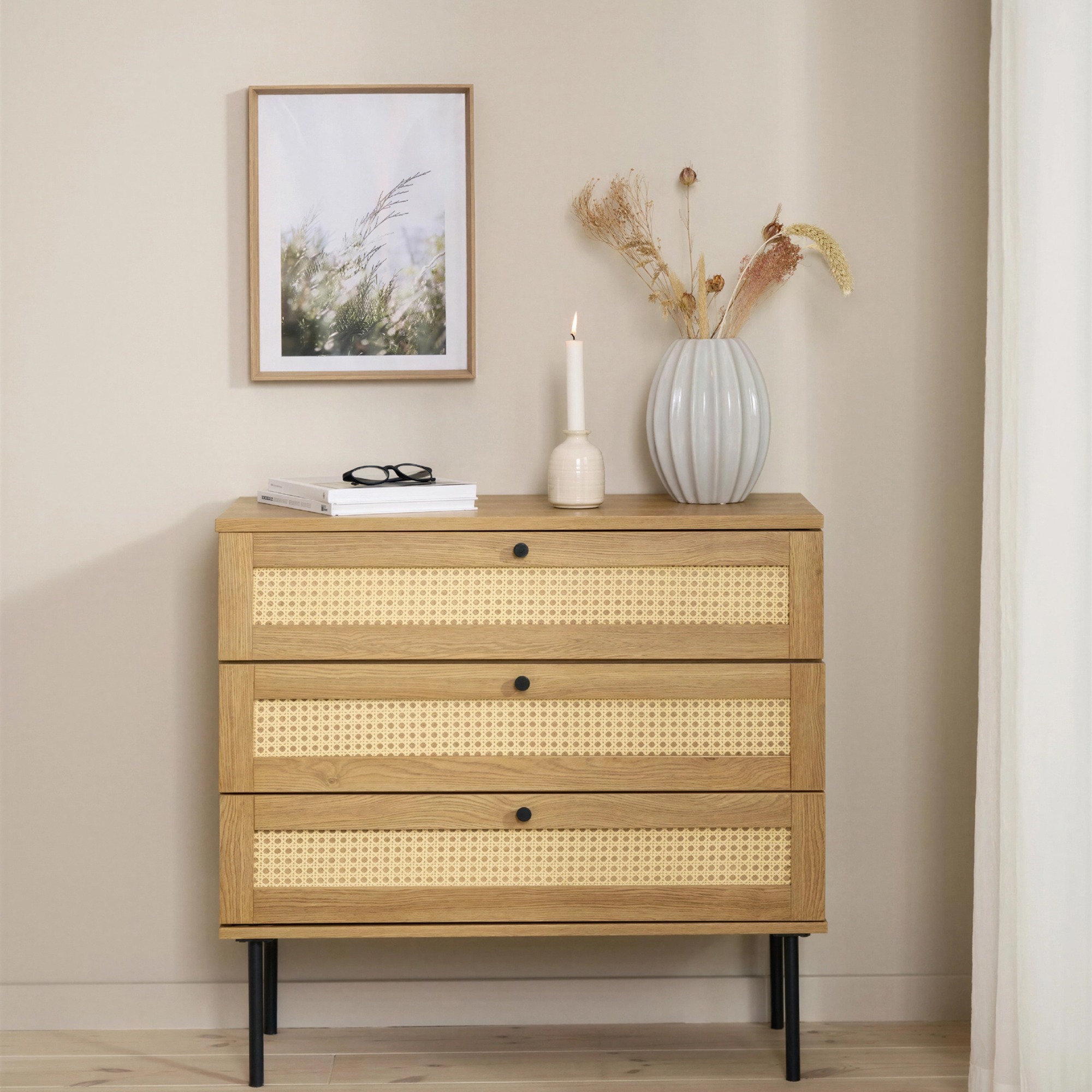 Kommode 'Taormina' 75cm - Natur