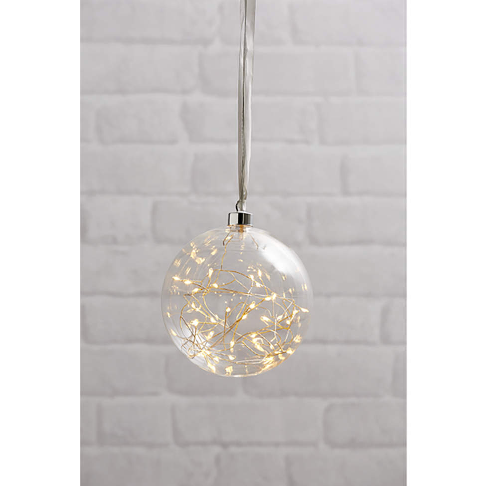 Glaskugle 'Glow' L - Glas