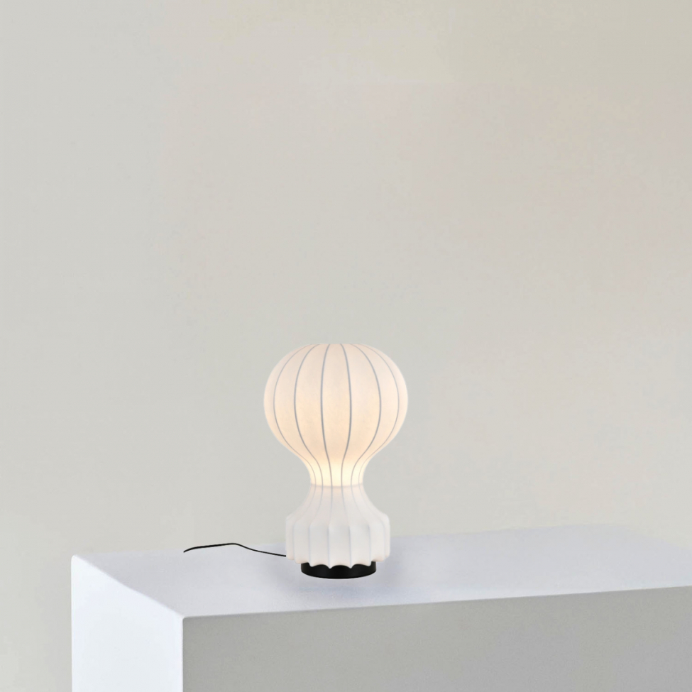 Lampe 'Senigallia' M - Hvid/Sort