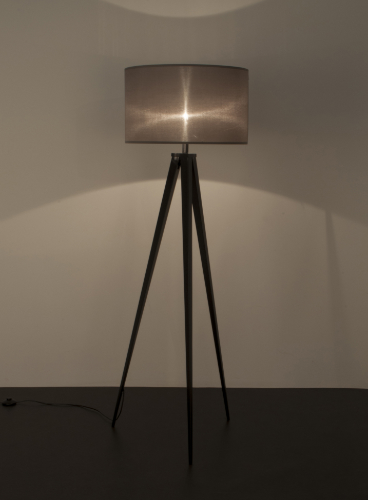 Gulvlampe 'Tripod' - Grå