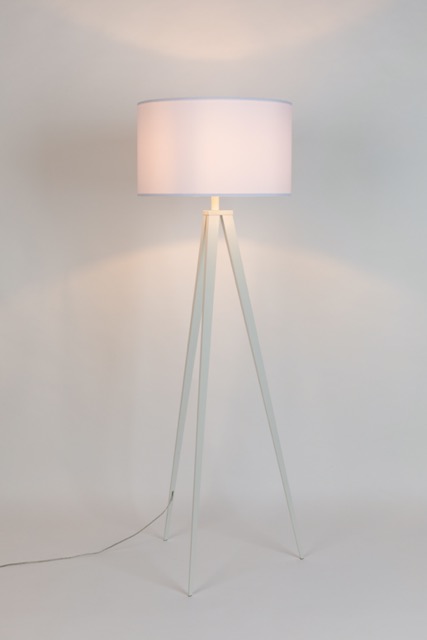 Gulvlampe 'Tripod' 50x50 - Hvid