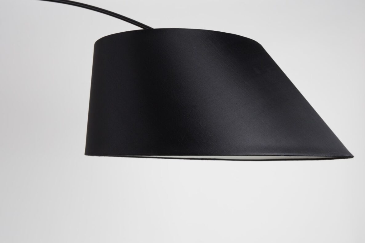 Gulvlampe 'Arc' - Sort
