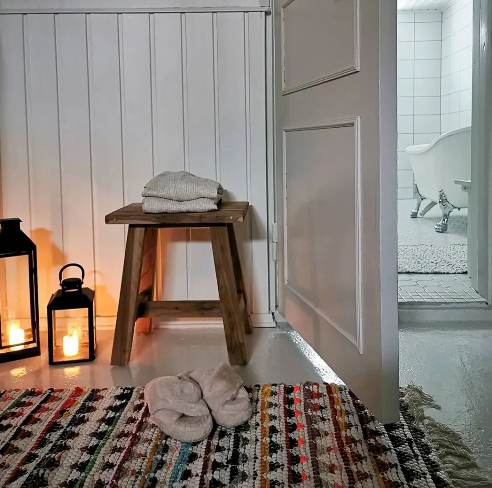 Gulvtæppe 'Lindby' 70x300cm - Multi