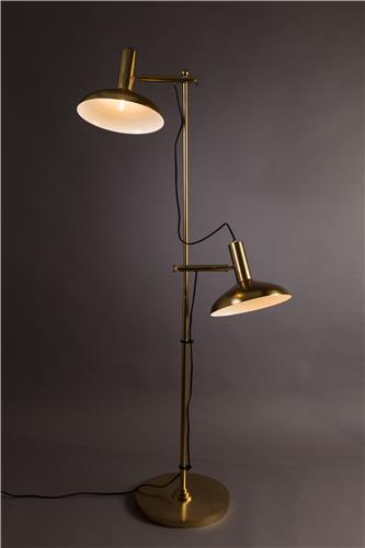 Gulvlampe 'Karish' - Guld