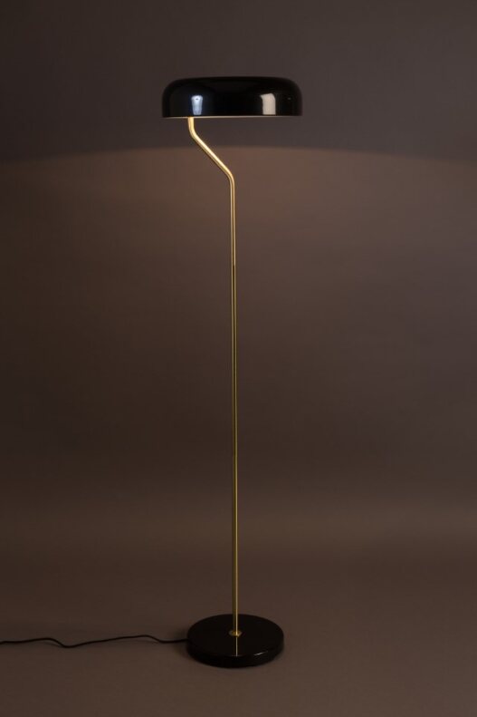 Gulvlampe 'Eclipse' - Sort
