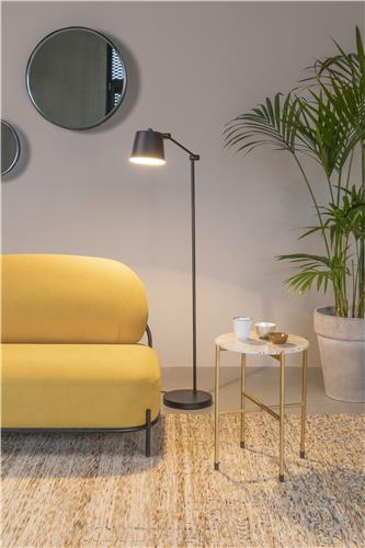 Gulvlampe 'Hajo' - Grå
