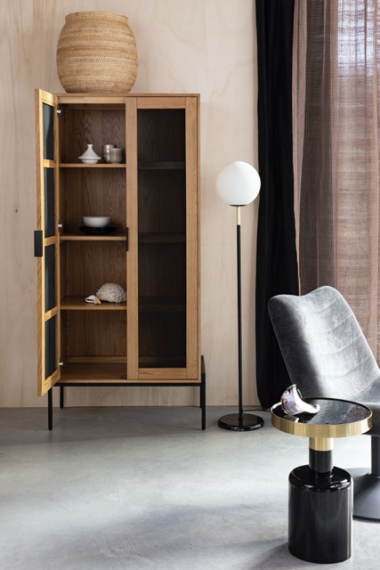Gulvlampe 'Orion' 25x25 - Sort